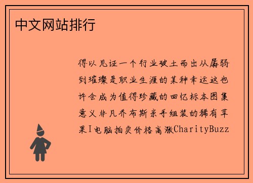 中文网站排行